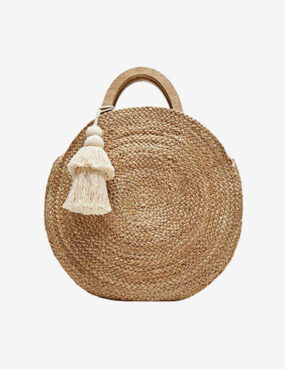 zara straw bag